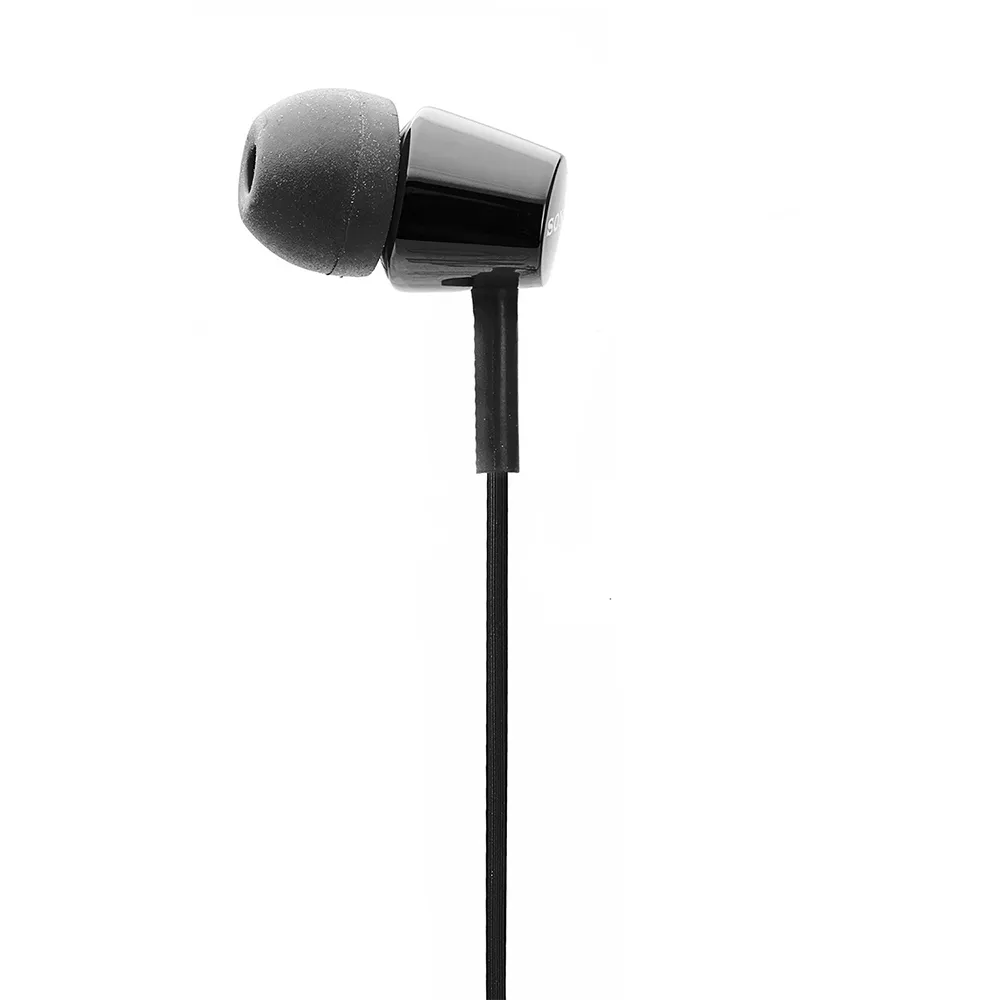 Sony MDR-EX155AP Wired in-Ear Headphones with Tangle Free Cable, 3.5mm Jack, Headset with Mic for Phone Calls