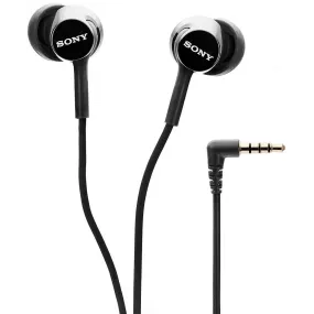 Sony MDR-EX155AP Wired in-Ear Headphones with Tangle Free Cable, 3.5mm Jack, Headset with Mic for Phone Calls