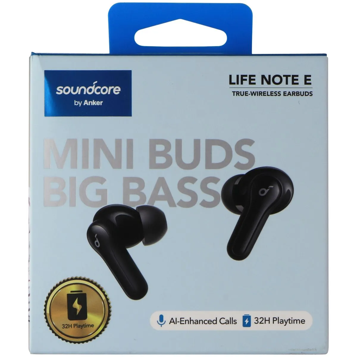 Soundcore by Anker Life Note E True-Wireless Earbuds - Black