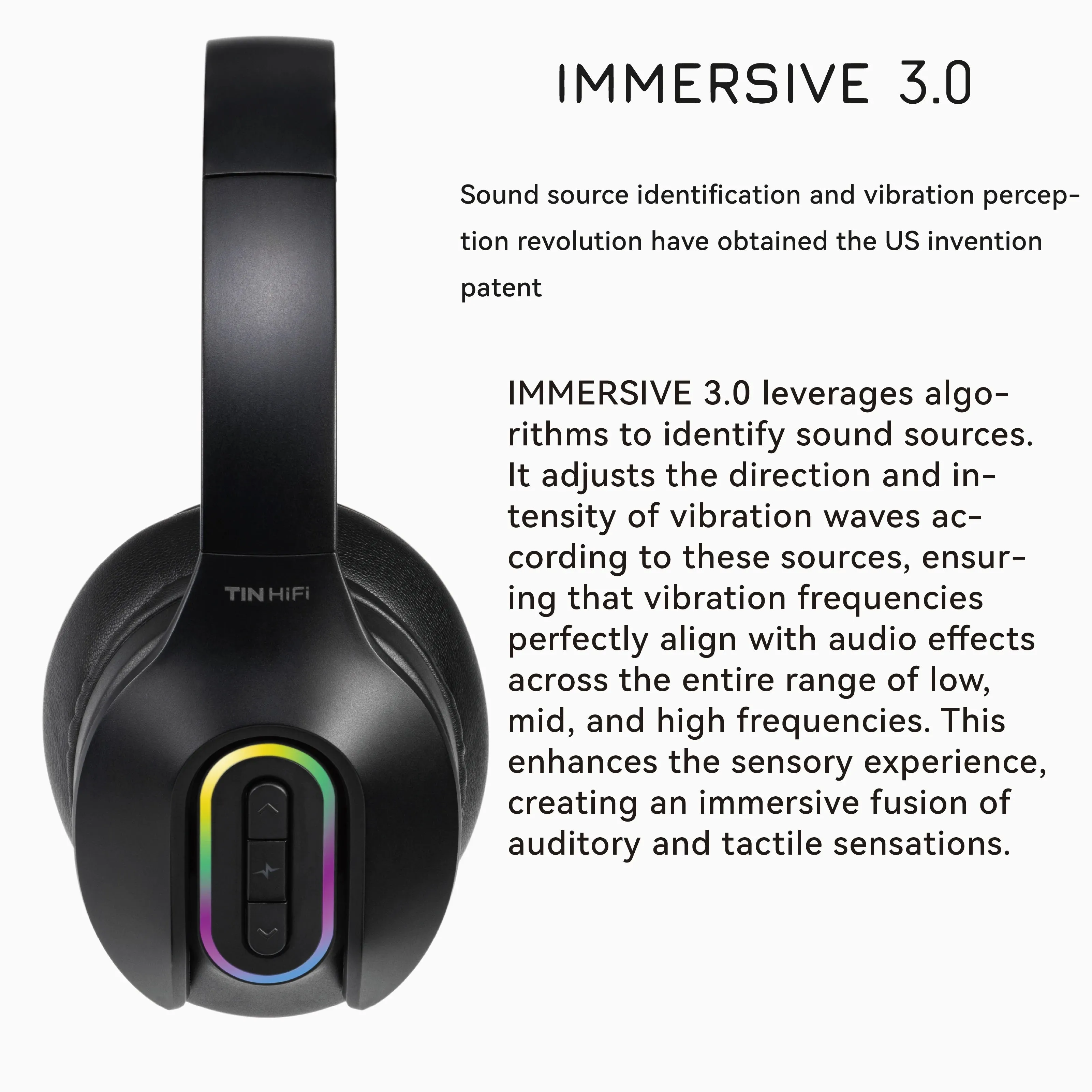 TinHiFi Chronos Immersive 3.0 40mm Titanium-Plated Driver Headphone