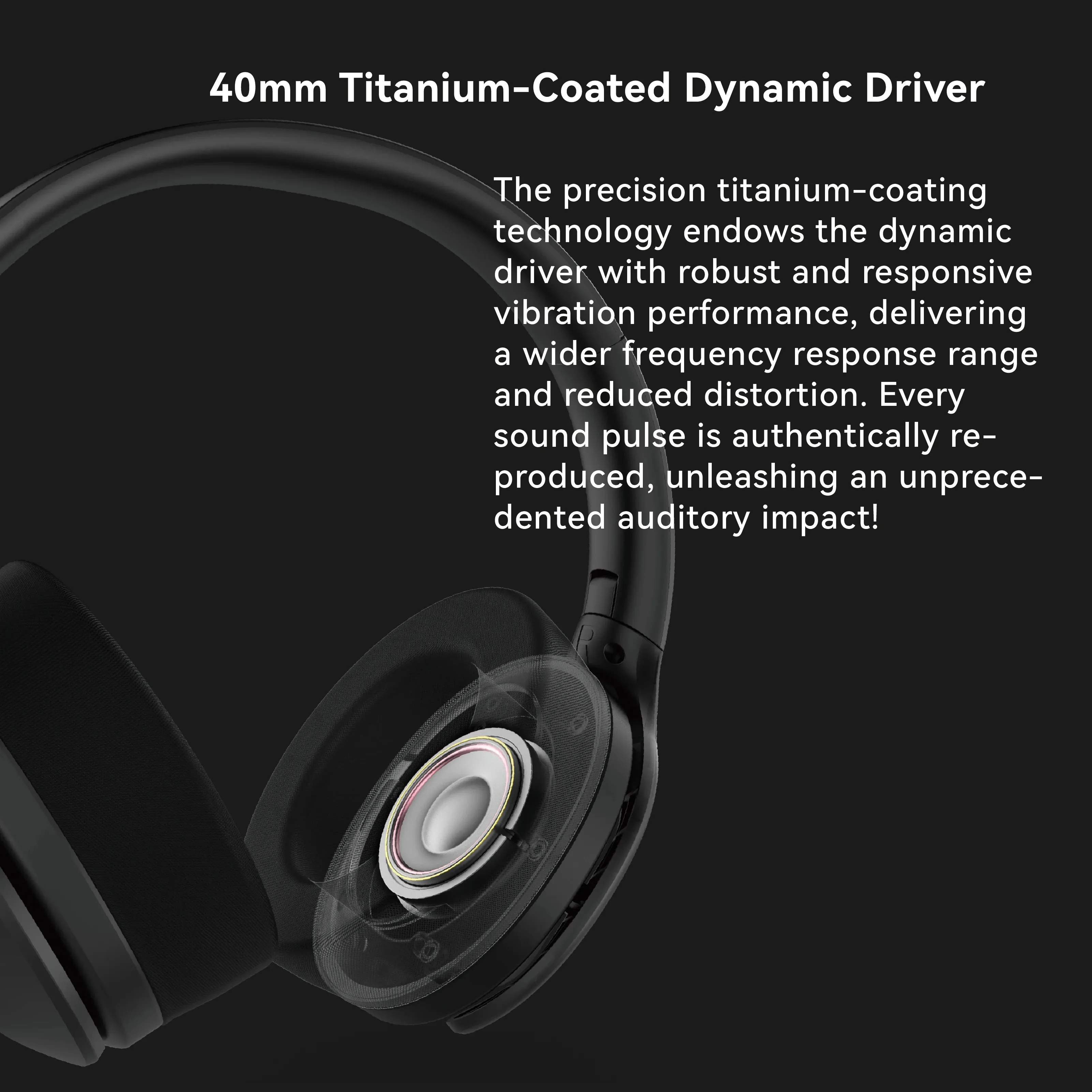 TinHiFi Chronos Immersive 3.0 40mm Titanium-Plated Driver Headphone