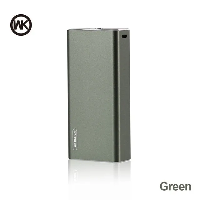 WK 10000mAh Mini Power Bank Portable Charger Fast Charging Powerbank for Xiaomi mi iPhone External Battery Poverbank Metal Shell