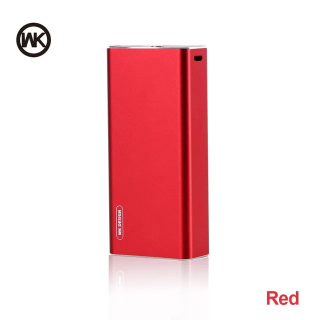 WK 10000mAh Mini Power Bank Portable Charger Fast Charging Powerbank for Xiaomi mi iPhone External Battery Poverbank Metal Shell